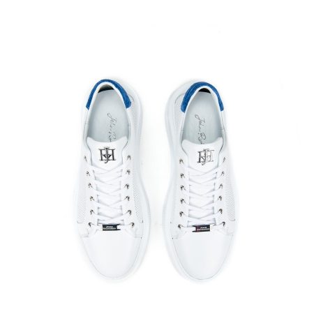 Muške kožne plitke patike John-Richardo-20171 bele ravne 5 13575 john richardo 20171 bianco 3